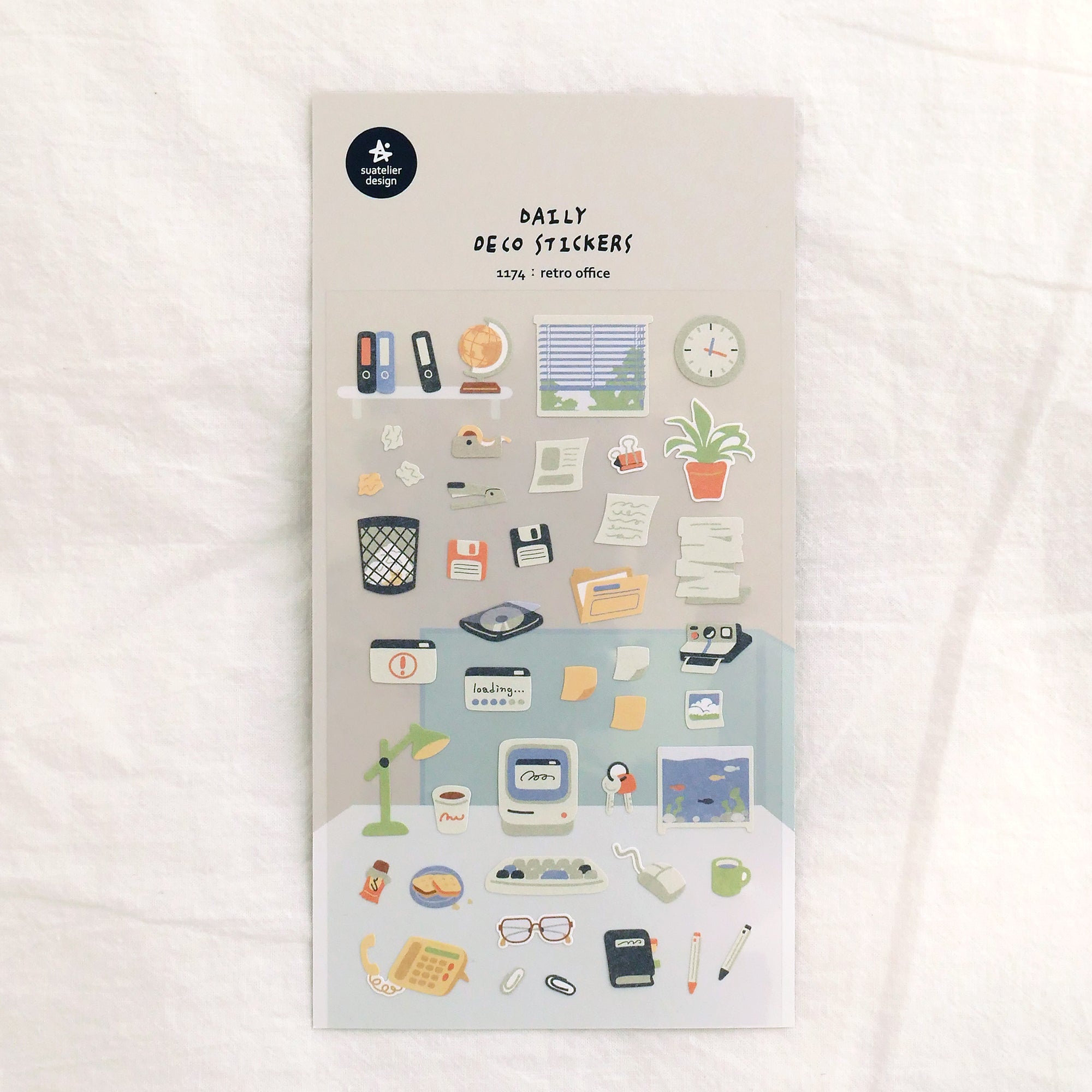 Suatelier Daily Deco Stickers - Travel