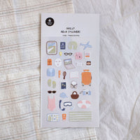 Suatelier Daily Deco Stickers - Travel