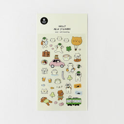 Suatelier Daily Deco Stickers - Cats travel blog - 1210