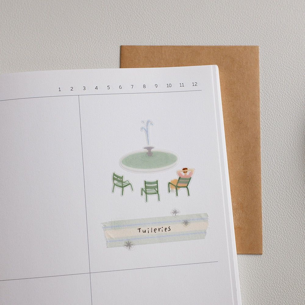 Suatelier Daily Deco Stickers - Mon Paris - 1211