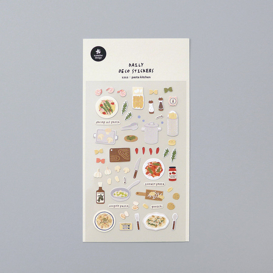 Suatelier Daily Deco Stickers - Pasta Kitchen - 1212