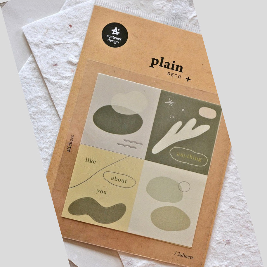 Suatelier Plain Stickers - Plain