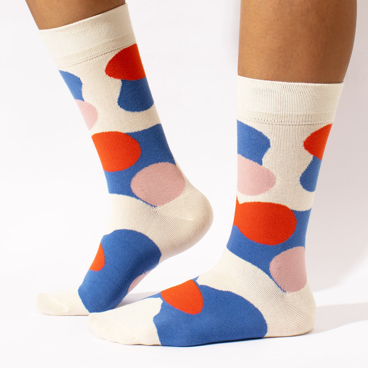 Thela Gaadi Crew sock - Abstract Pattern Socks