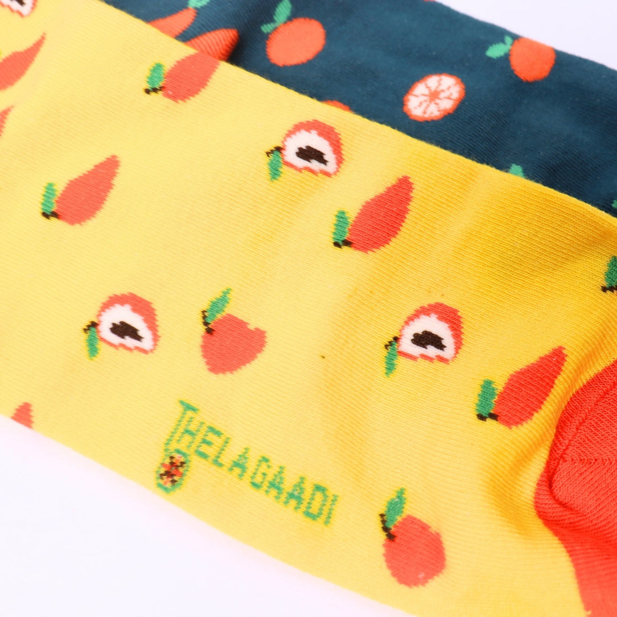 Thela Gaadi Ankle sock - Peachy Pops
