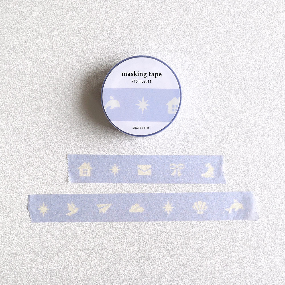 Suatelier Washi Tape - Illust.11 - 715