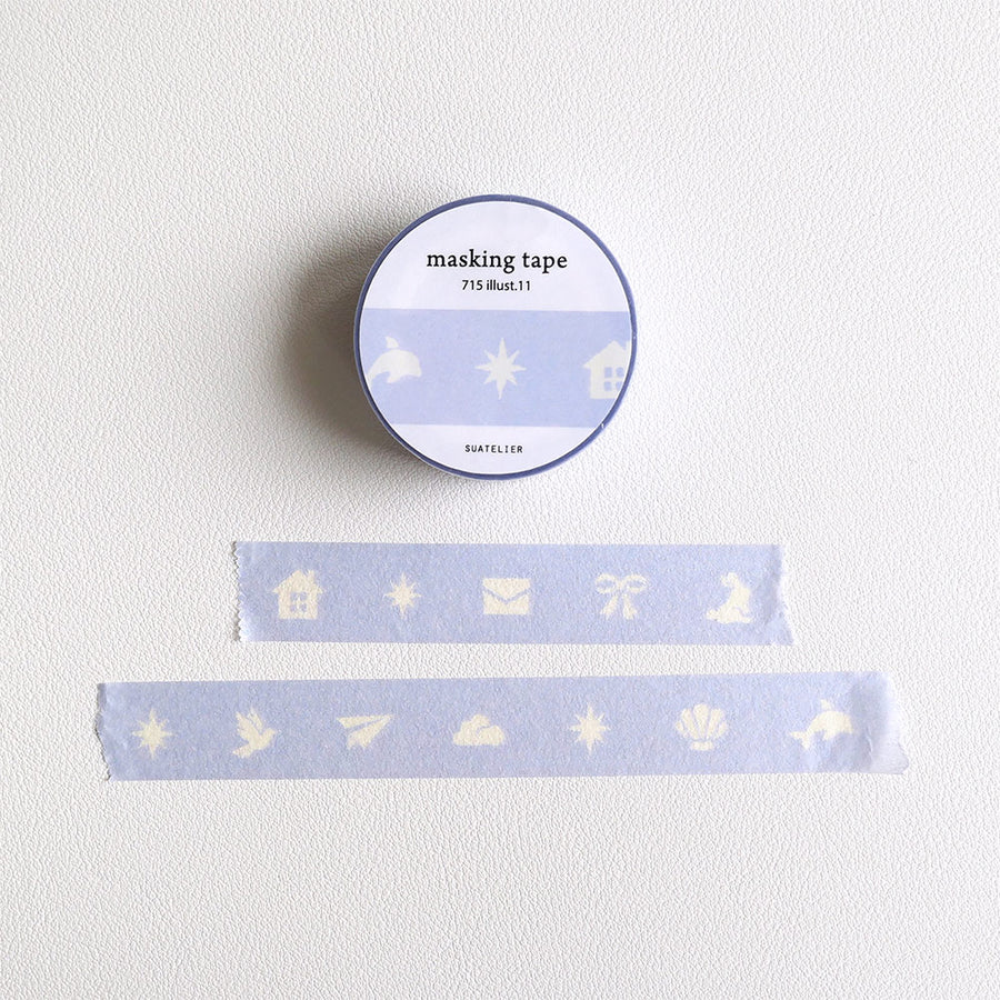 Suatelier Washi Tape - Illust.11 - 715