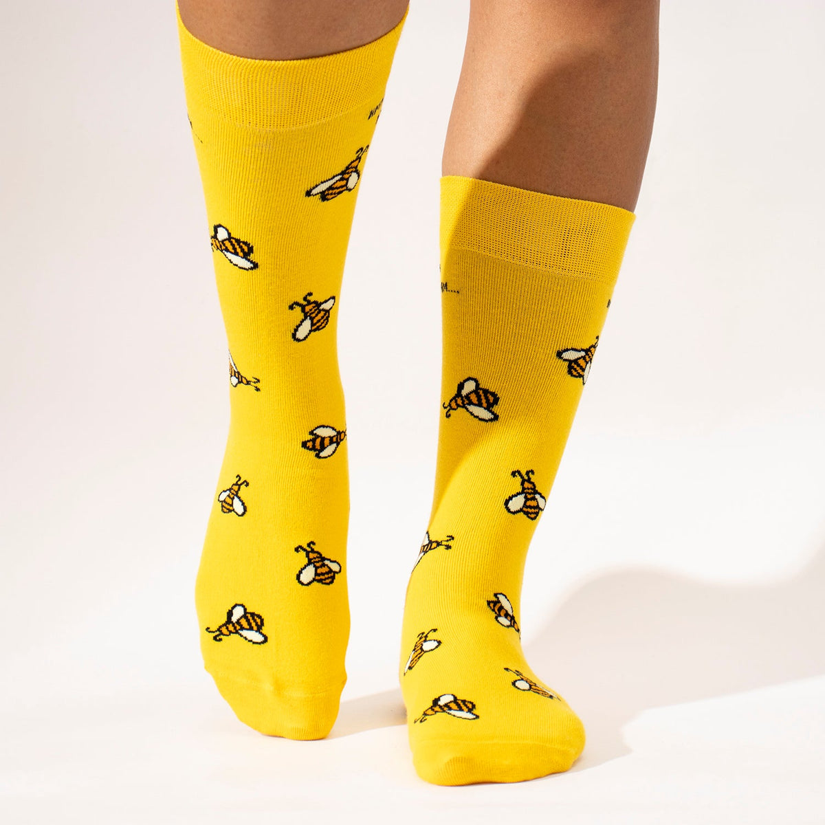 Thela Gaadi Crew sock - HONEY BEE SOCKS