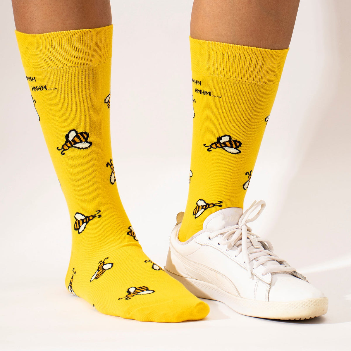 Thela Gaadi Crew sock - HONEY BEE SOCKS