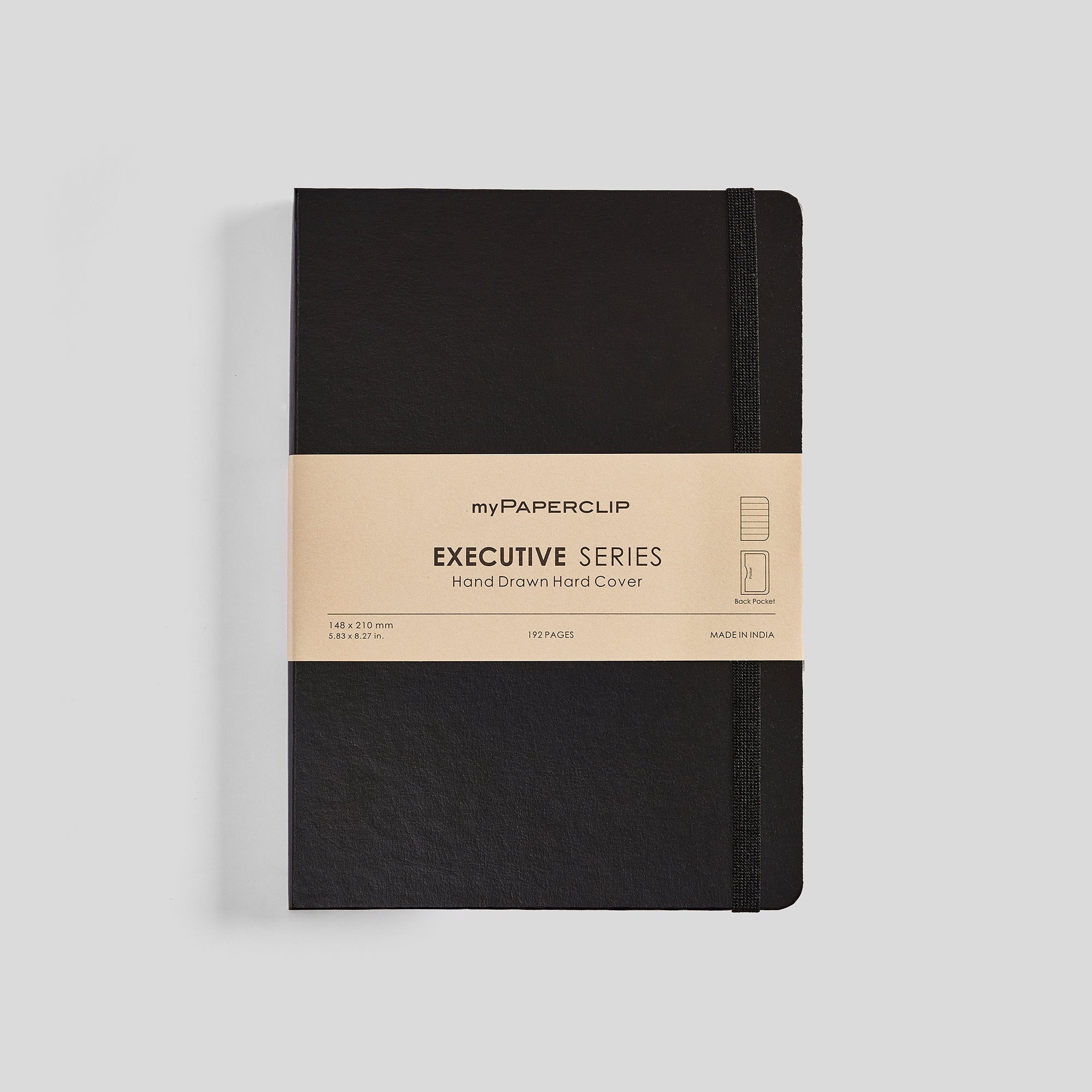 myPAPERCLIP Executive Series A5 Hard Cover Notebook