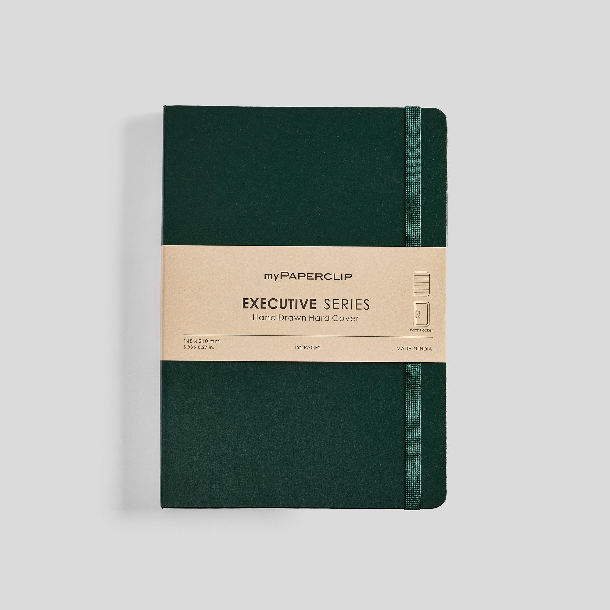 myPAPERCLIP Executive Series A5 Hard Cover Notebook