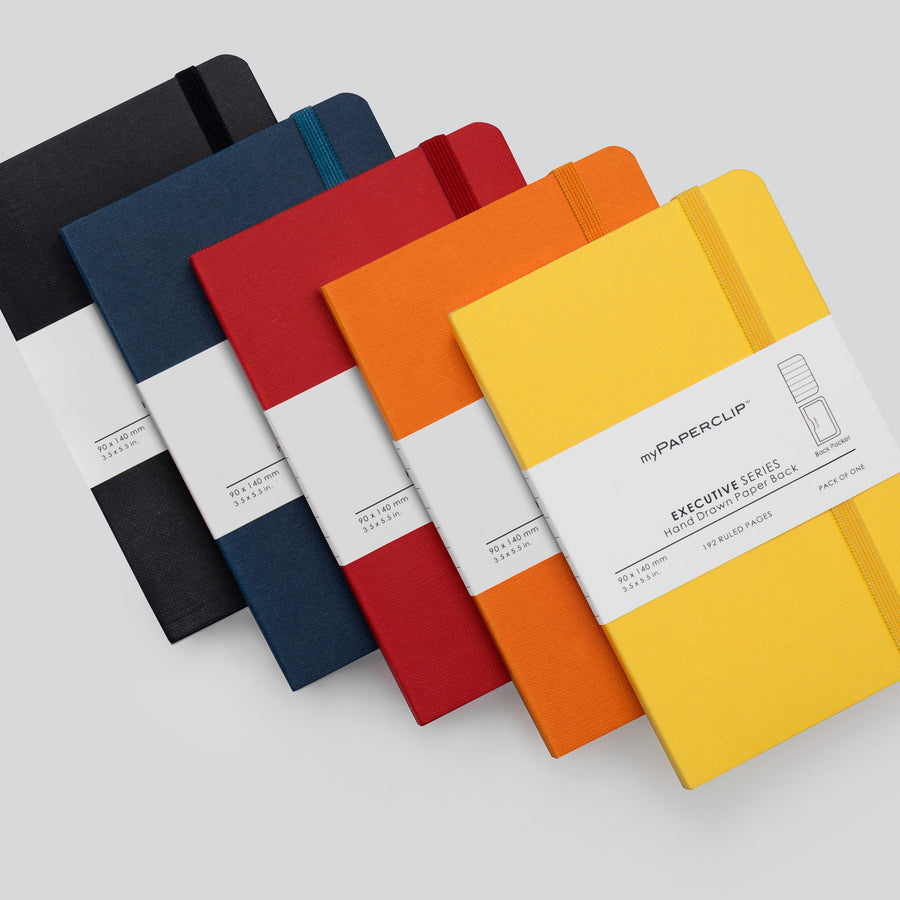 myPAPERCLIP Executive Series A6 Small Pocket Notebook