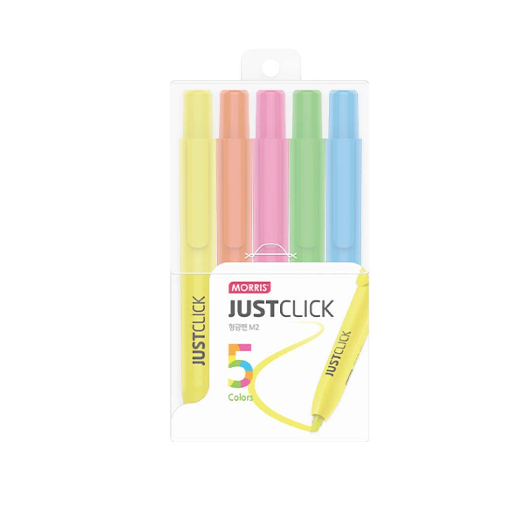Just Click - MRH-201 - Highlighter Medium Nib Vivid Colours