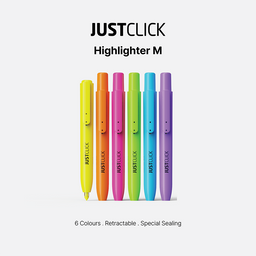 Just Click - MRH-201 - Highlighter Medium Nib Vivid Colours
