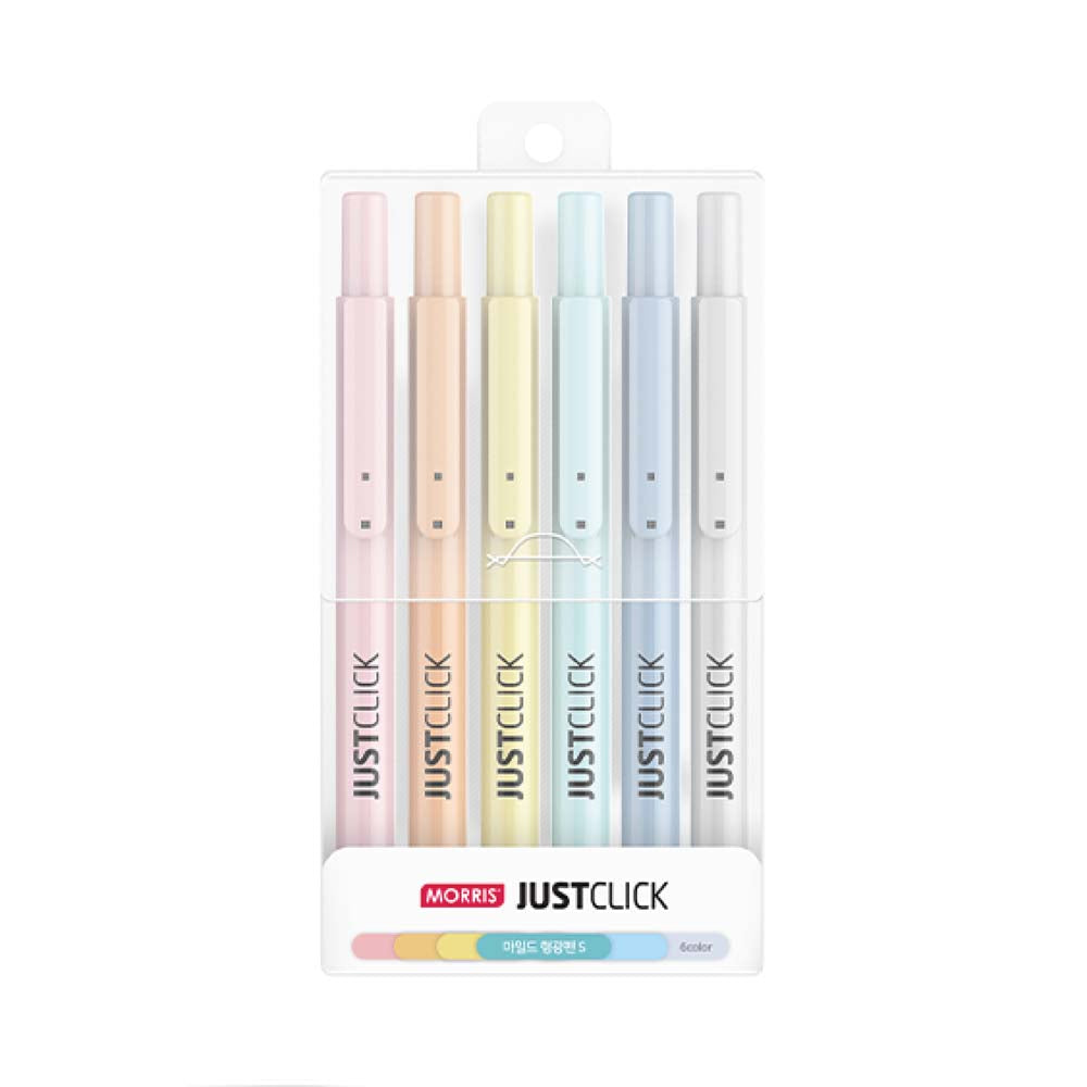 JUSTCLICK - MRH-205 - Highlighter Small Nib Pastel Colours