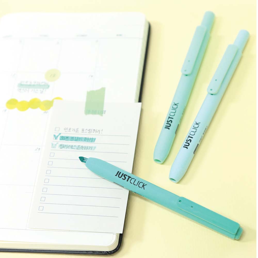 JUSTCLICK - MRH-205 - Highlighter Small Nib Pastel Colours