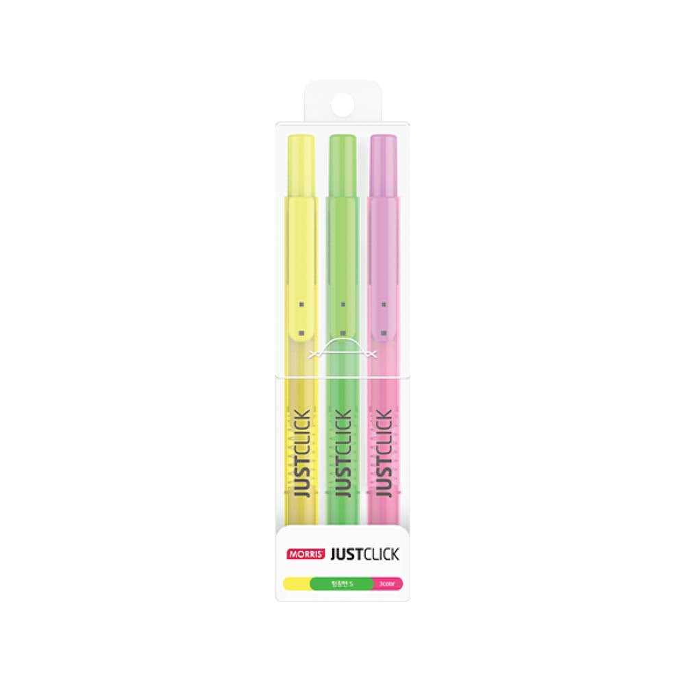 Just Click - MRH-105 - Highlighter Small Nib Vivid Colours