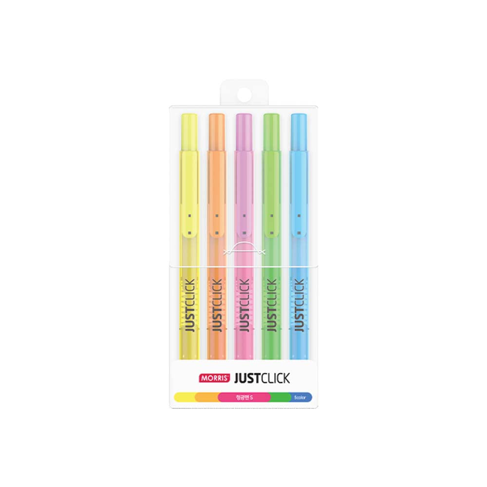 Just Click - MRH-105 - Highlighter Small Nib Vivid Colours