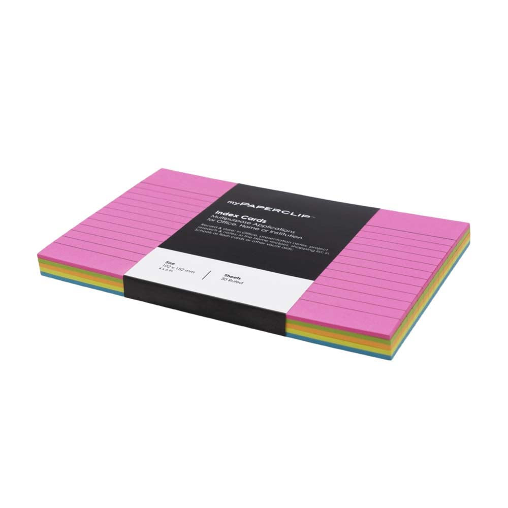 myPAPERCLIP Index Cards Large (IC50S2)