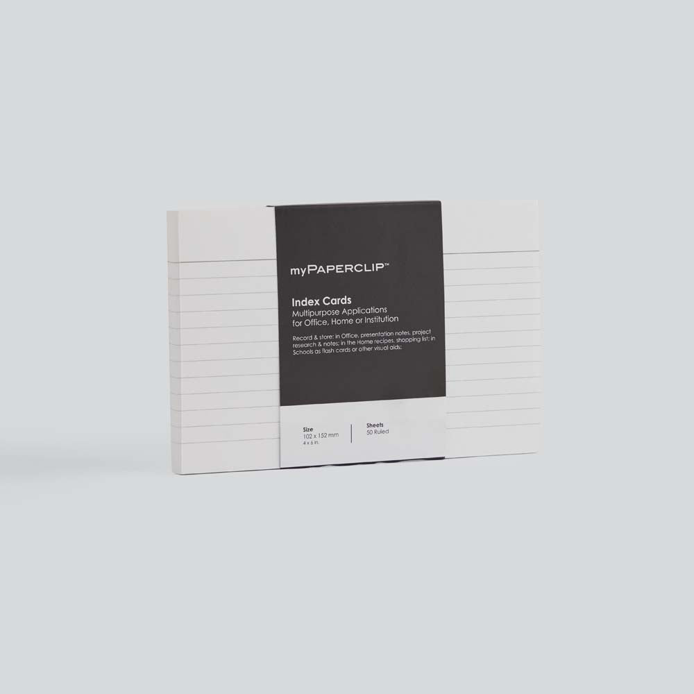 myPAPERCLIP Index Cards Large (IC50S2)