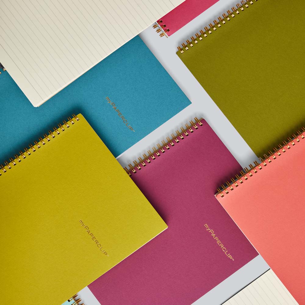 myPAPERCLIP Limited Edition Wiro A4 Notebook