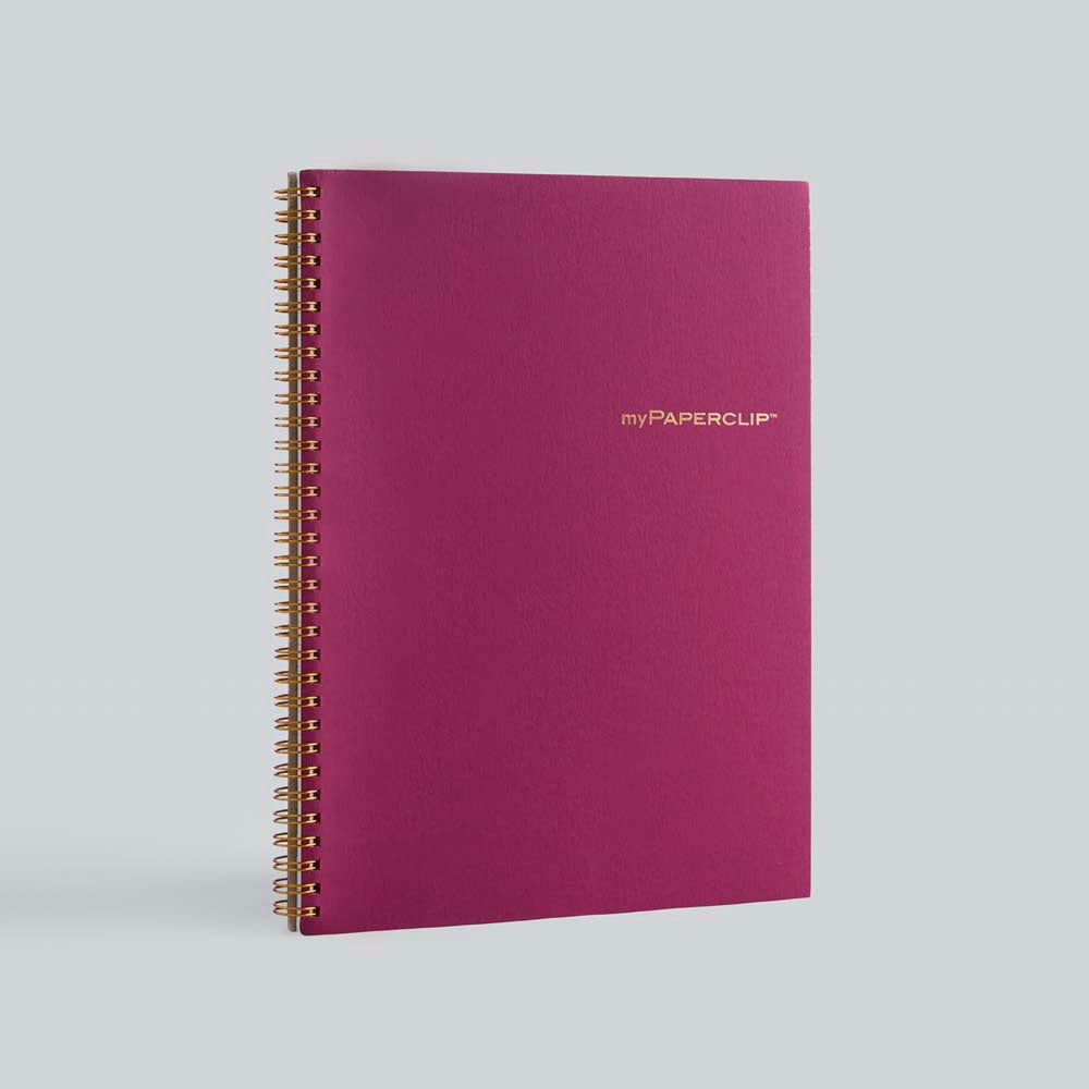 myPAPERCLIP Limited Edition Wiro A4 Notebook