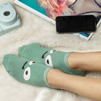 Thela Gaadi Low cut ankle sock - Comical Monsters