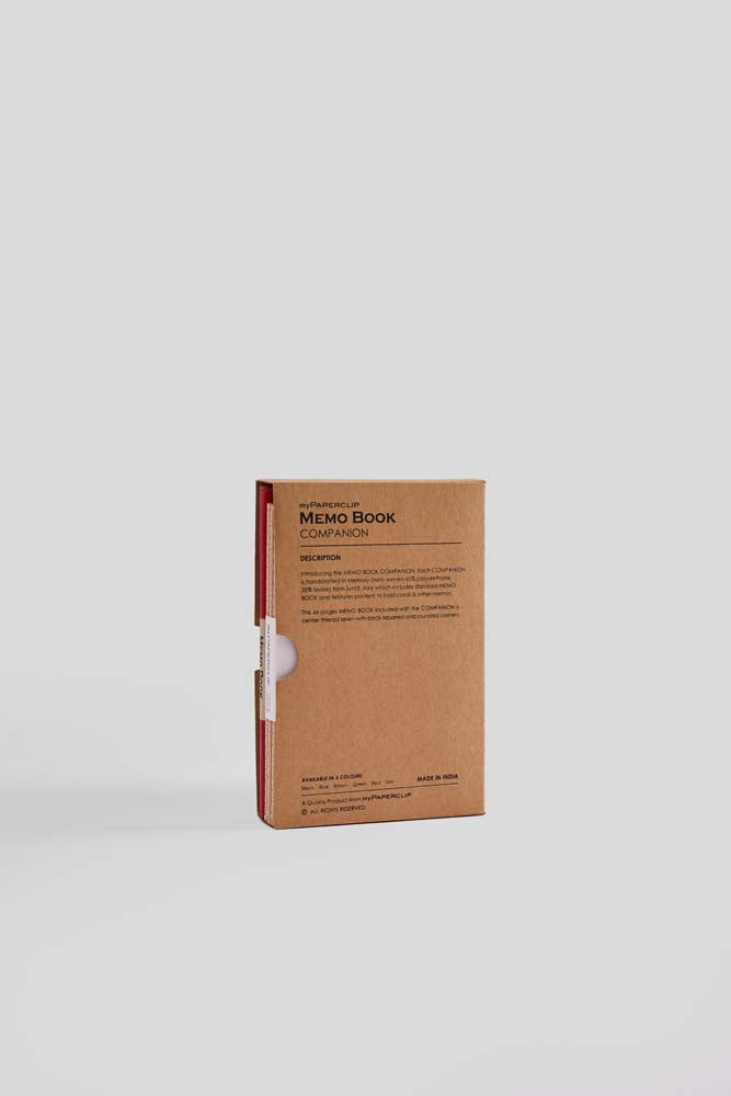 myPAPERCLIP Memo Book Vegan Leather Companion A6