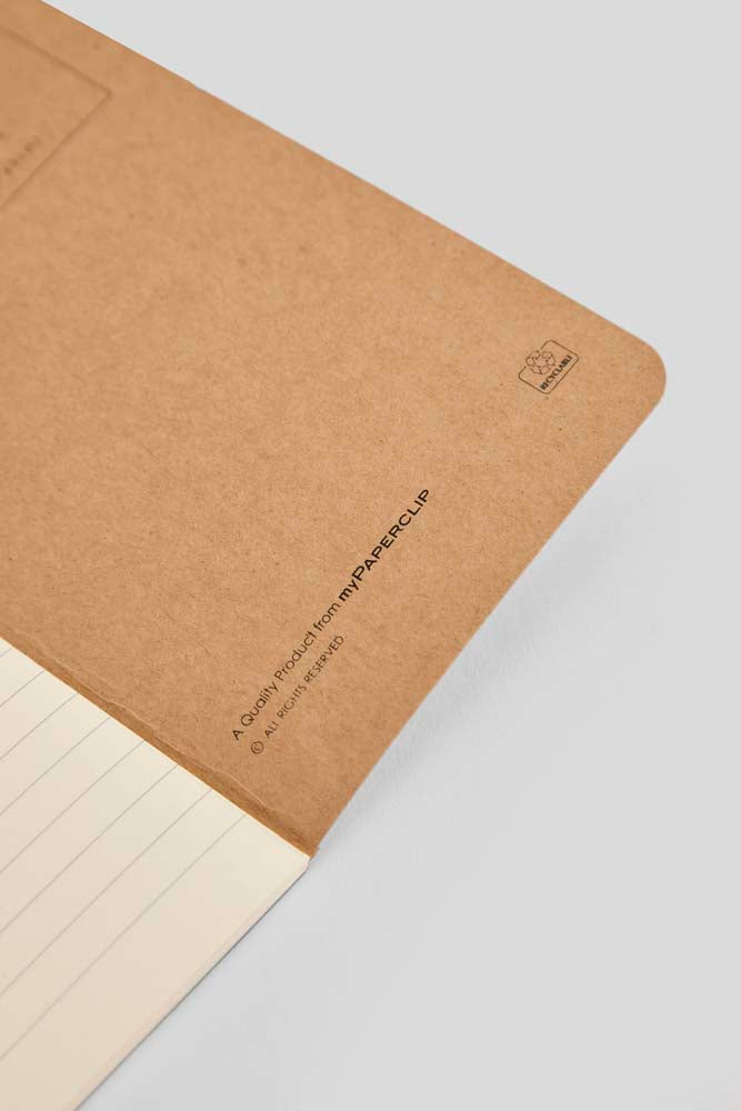 myPAPERCLIP Memo Book Centre Thread Notebook A6 (Pack of 3)