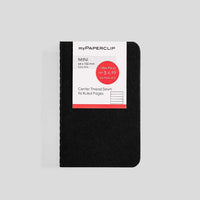 myPAPERCLIP Mini Centre Thread Notebook (Pack of 2) - 24 Pack Dispenser