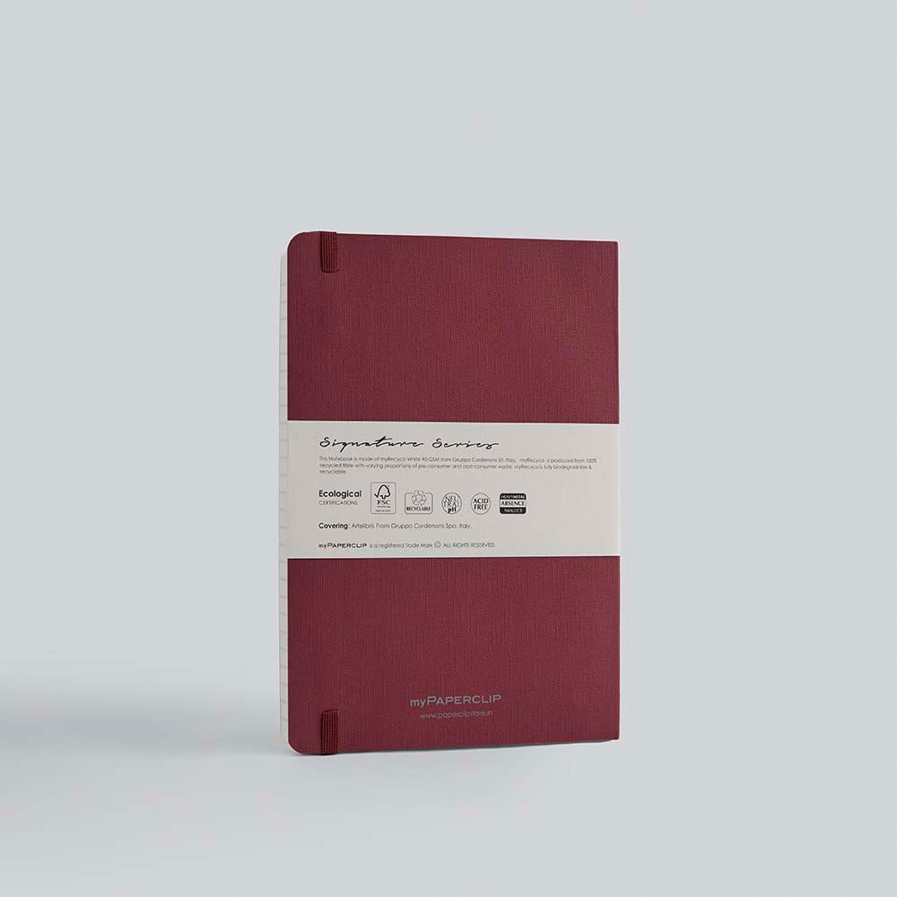 myPAPERCLIP Signature Series myRECYCO A5 Notebook