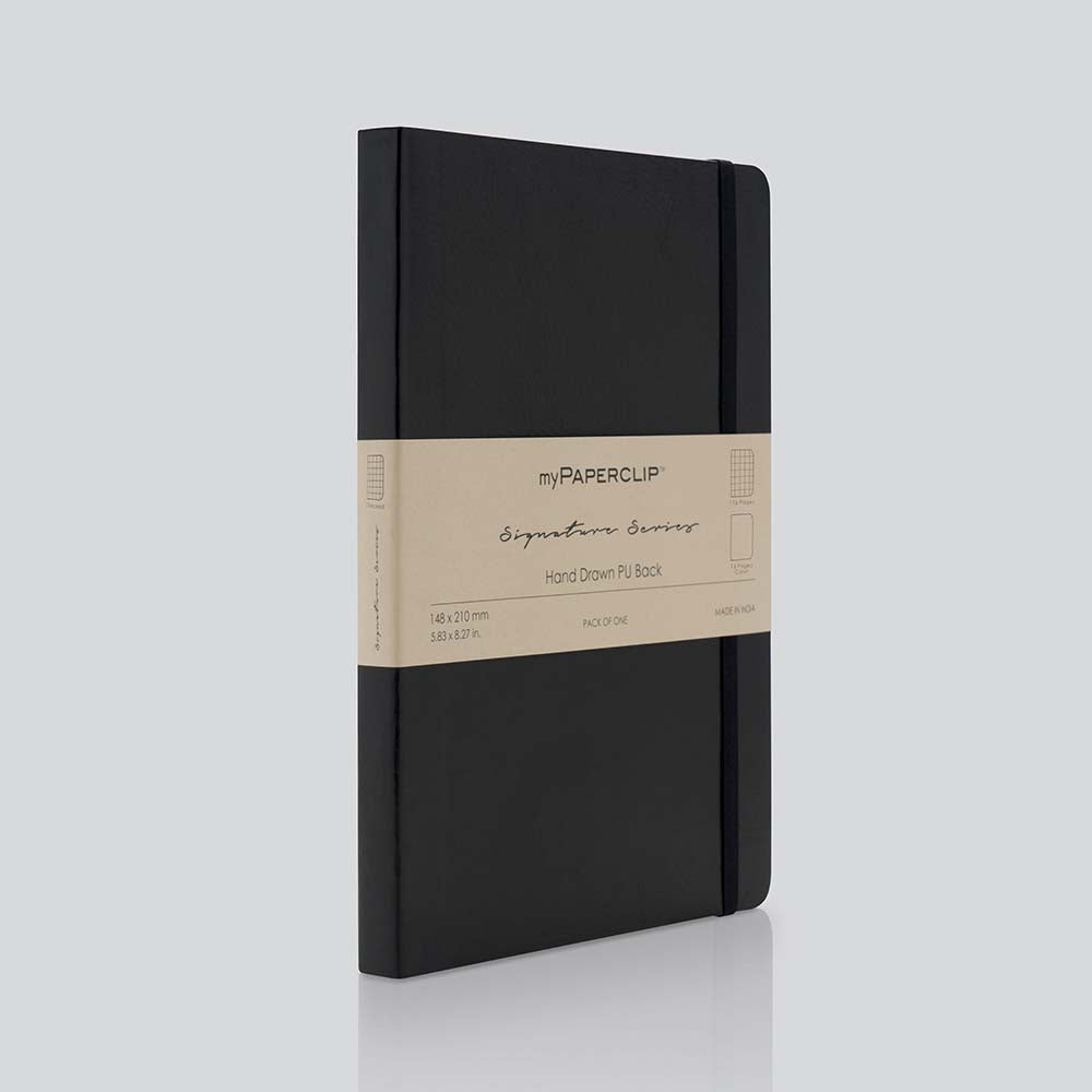 myPAPERCLIP Signature Series Vegan Leather A5 Notebook