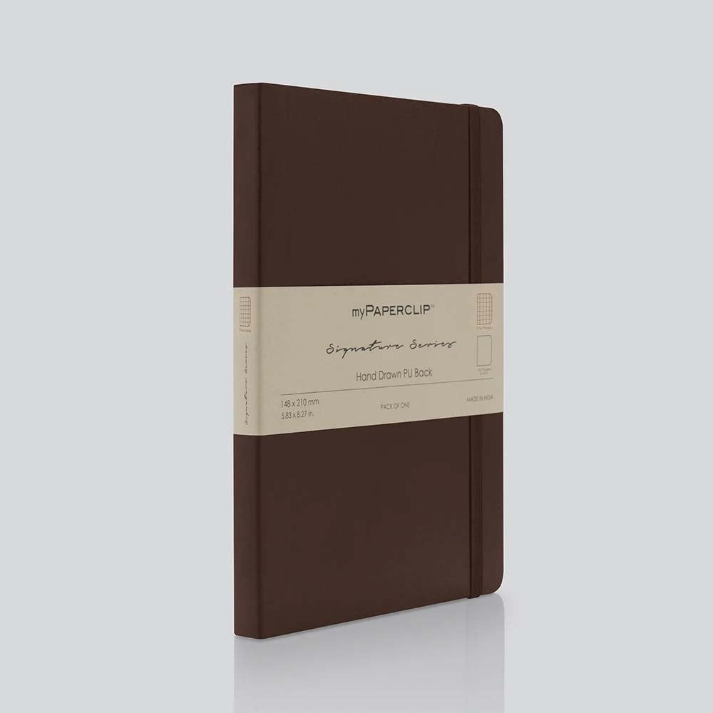 myPAPERCLIP Signature Series Vegan Leather A5 Notebook