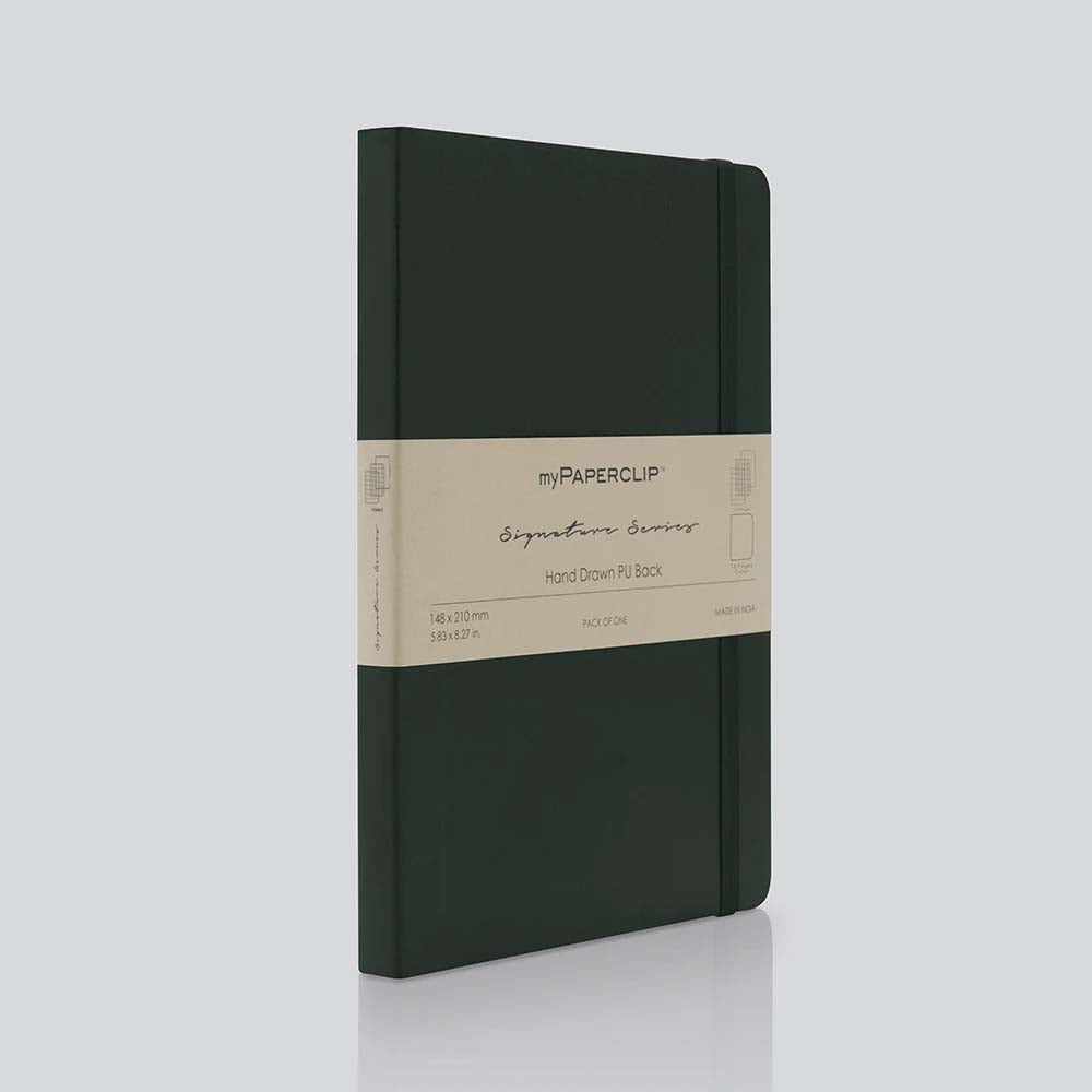 myPAPERCLIP Signature Series Vegan Leather A5 Notebook