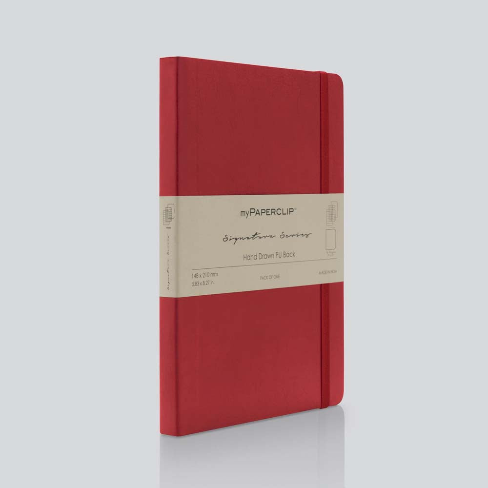 myPAPERCLIP Signature Series Vegan Leather A5 Notebook