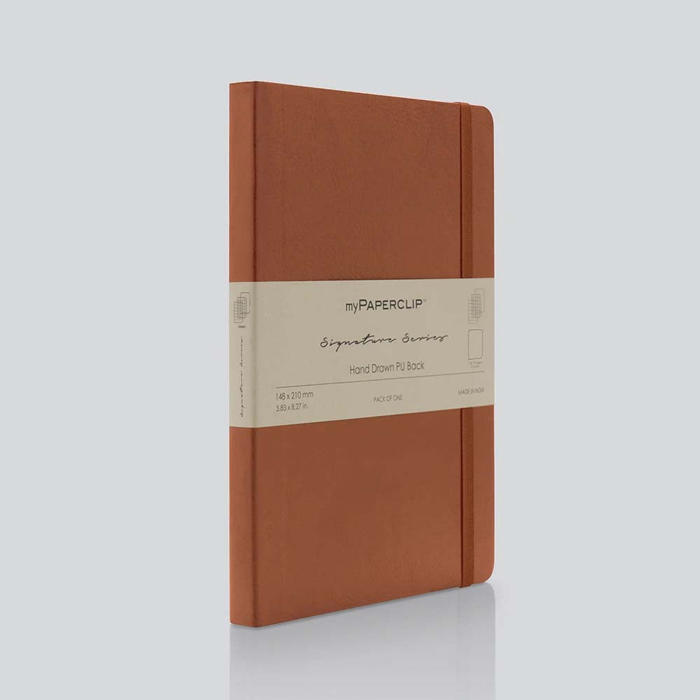 myPAPERCLIP Signature Series Vegan Leather A5 Notebook