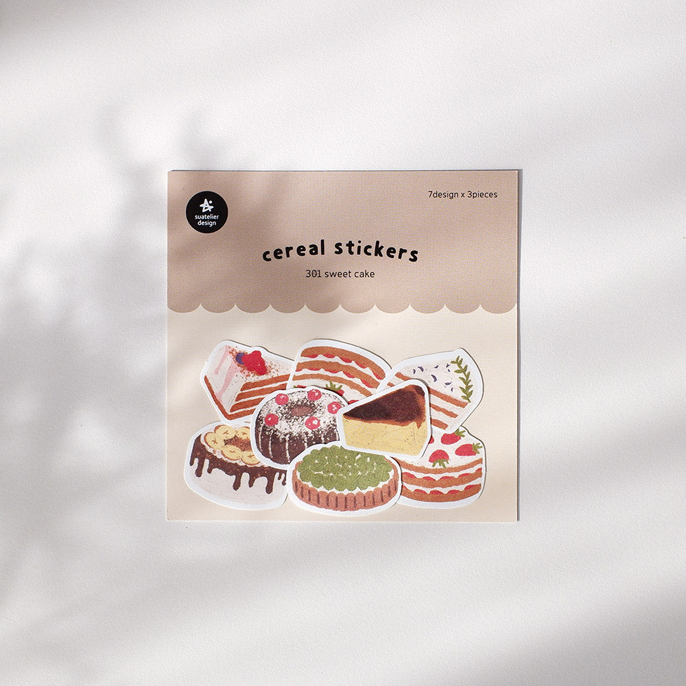 Suatelier Cereal Stickers - Food