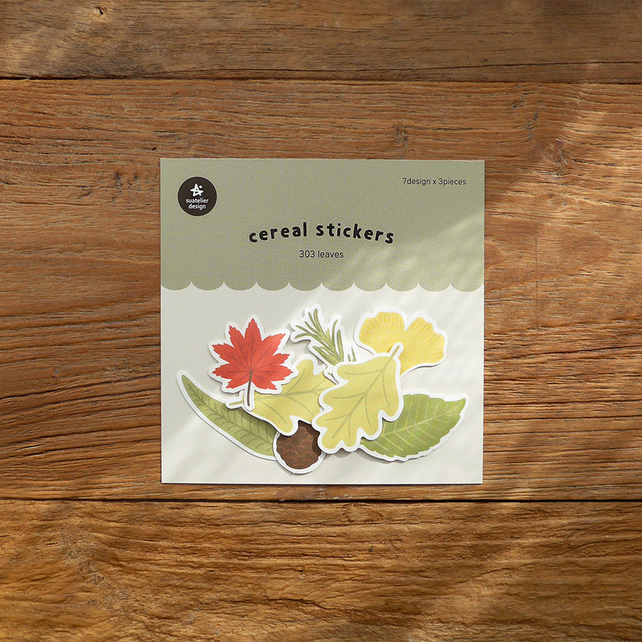 Suatelier Cereal Stickers - Flowers