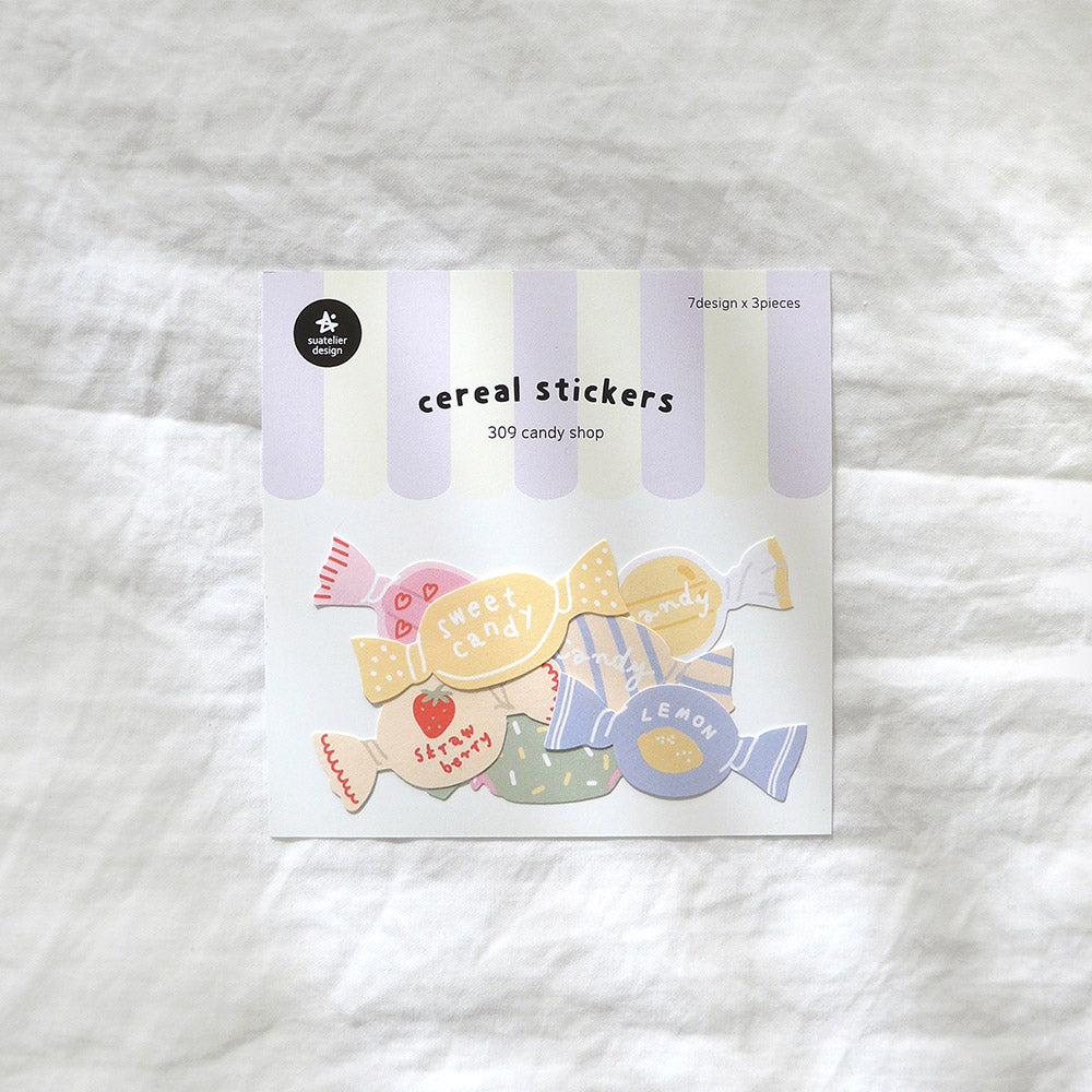 Suatelier Cereal Stickers - Food
