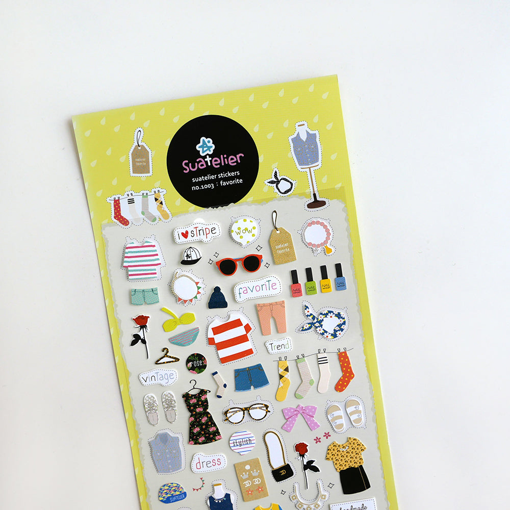Suatelier Daily Deco Stickers - Lifestyle