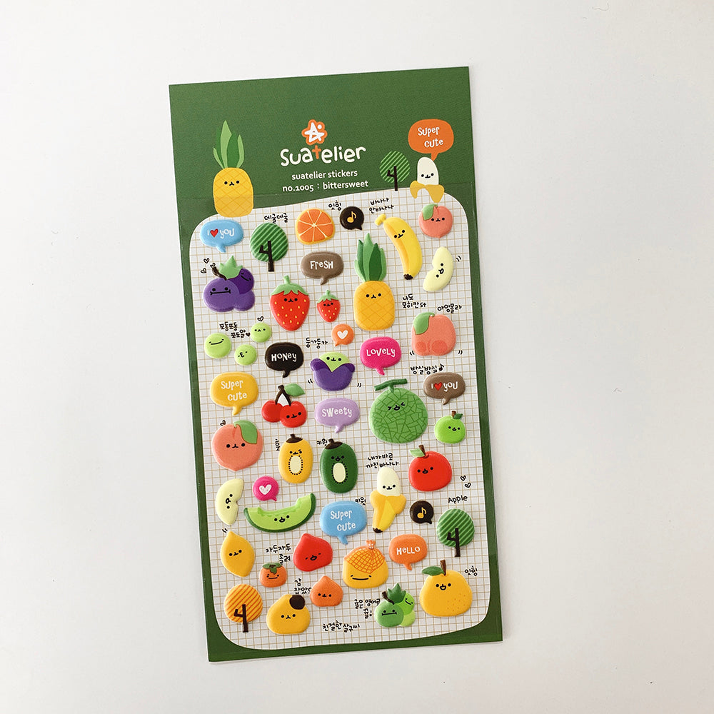Suatelier Daily Deco Stickers - Food