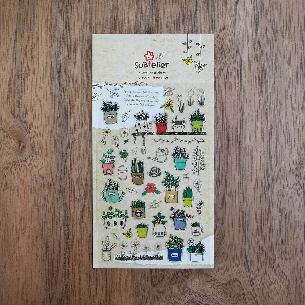 Suatelier Daily Deco Stickers - Flowers