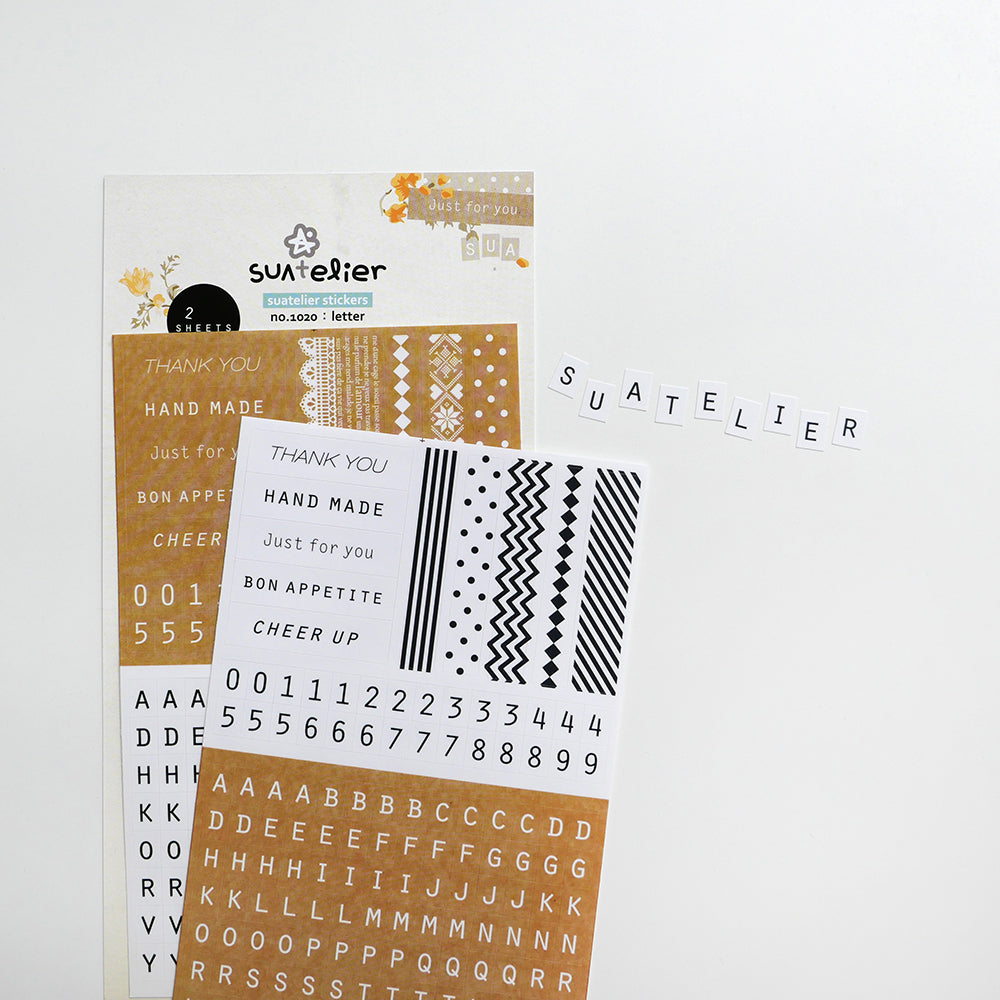 Suatelier Daily Deco Stickers - Lifestyle