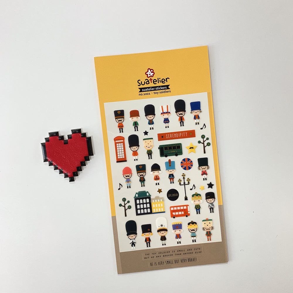 Suatelier Daily Deco Stickers - Animals