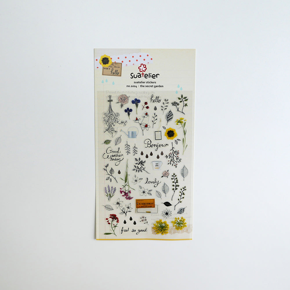 Suatelier Daily Deco Stickers - Flowers