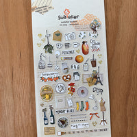 Suatelier Daily Deco Stickers - Lifestyle