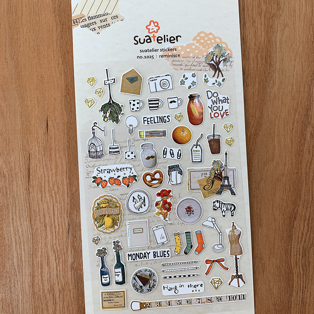 Suatelier Daily Deco Stickers - Lifestyle
