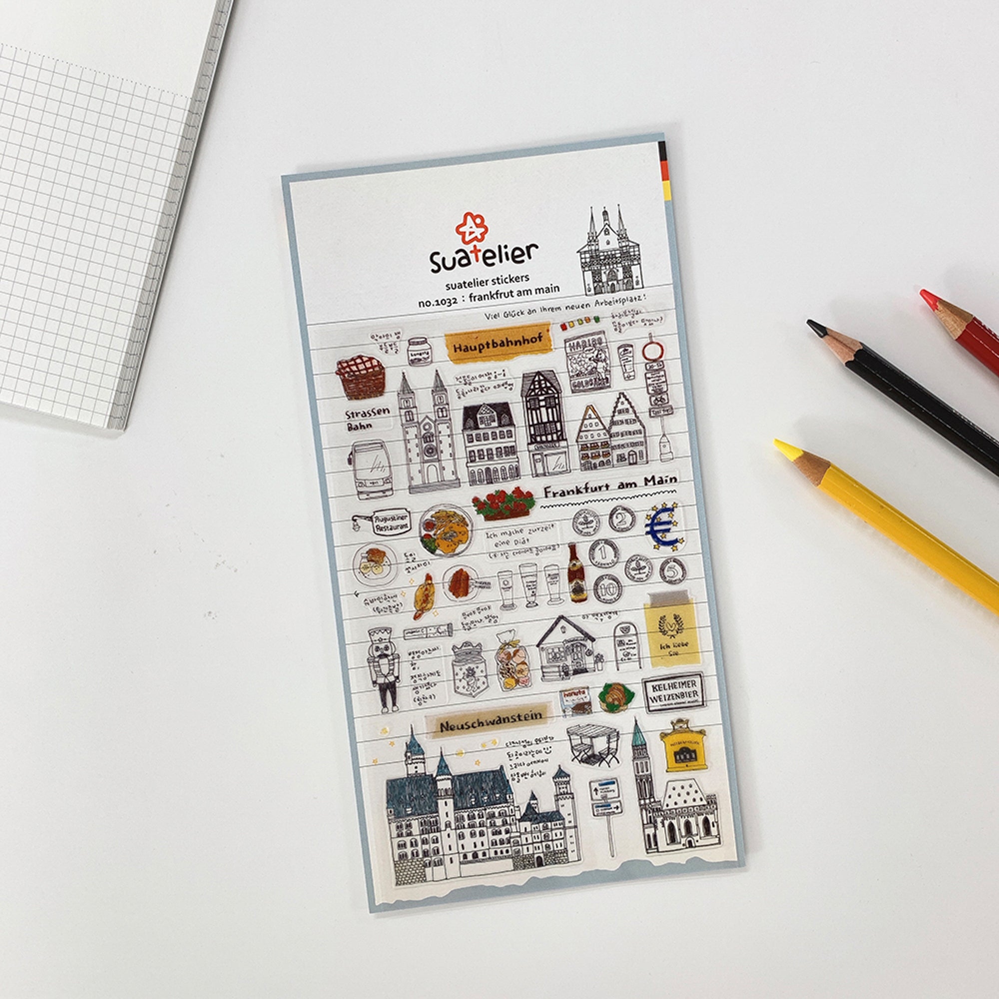 Suatelier Daily Deco Stickers - Travel