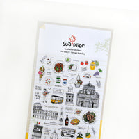 Suatelier Daily Deco Stickers - Travel