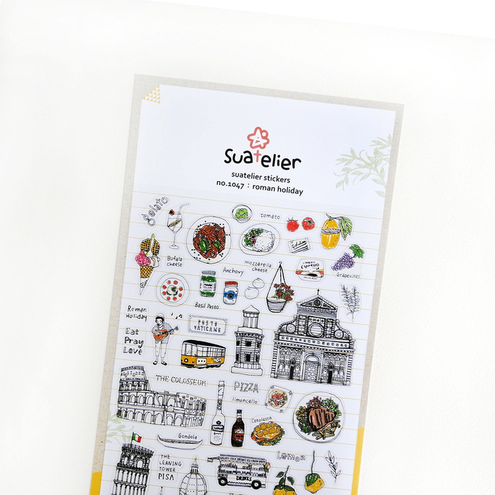 Suatelier Daily Deco Stickers - Travel