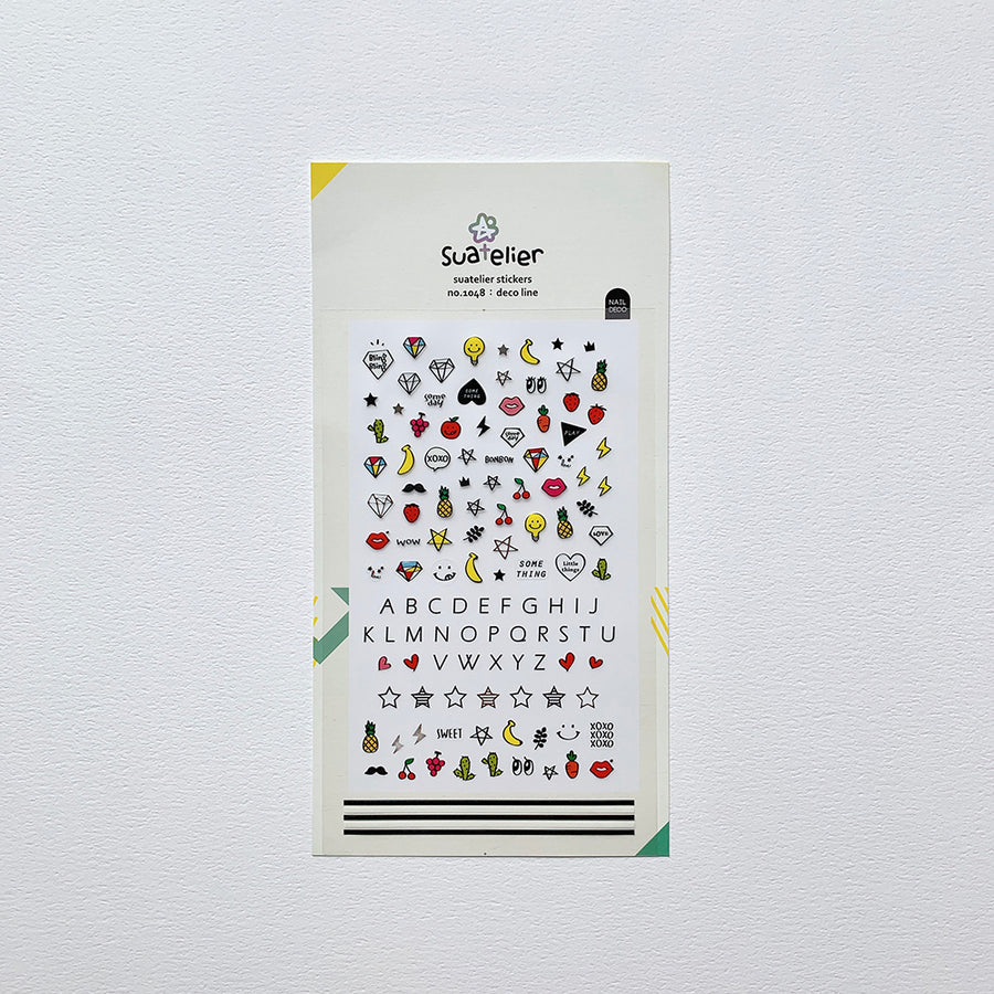 Suatelier Daily Deco Stickers - Lifestyle - 1048 Deco Line